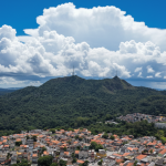Imagem aérea do Pico do Jaraguá